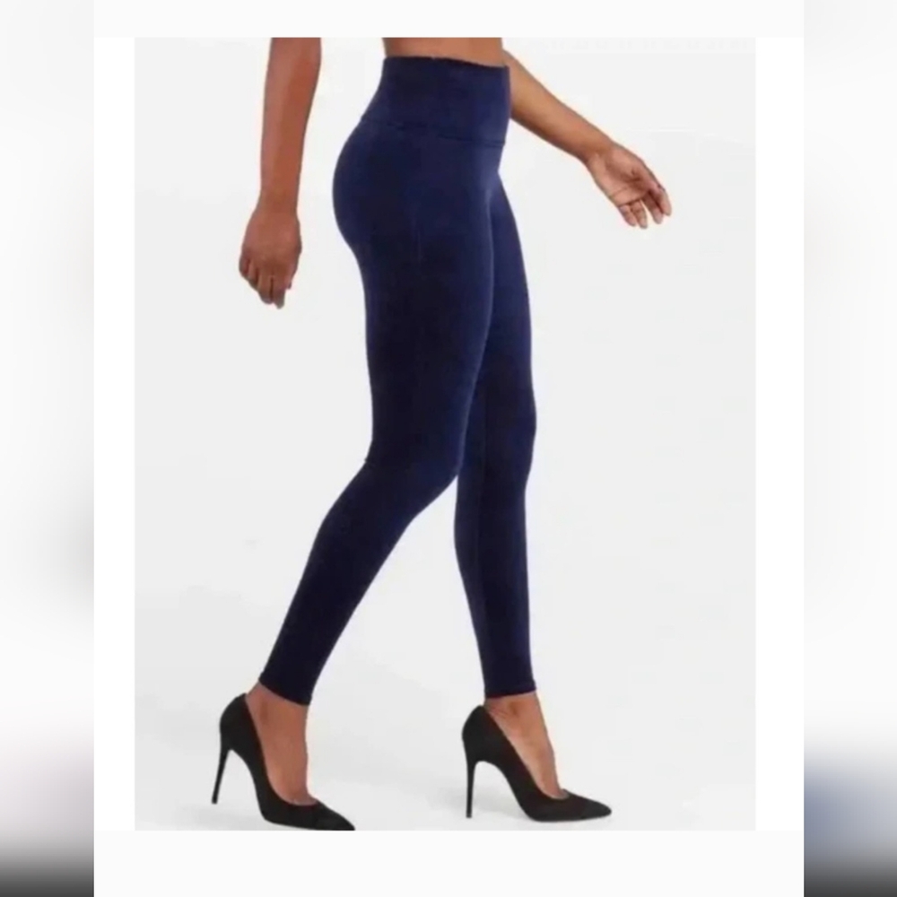 Spanx Ready To Wow Velvet Leggings  High Rise